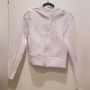 White work out jacket